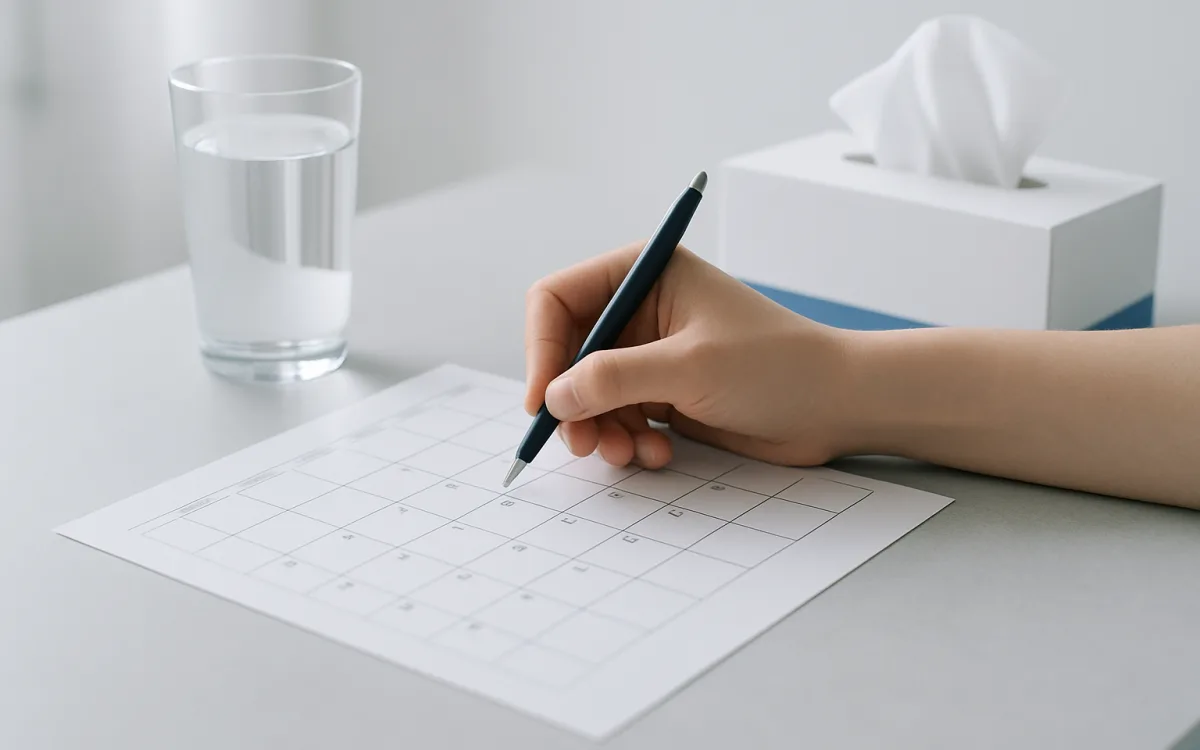 Recovery and Swelling Timeline Planner